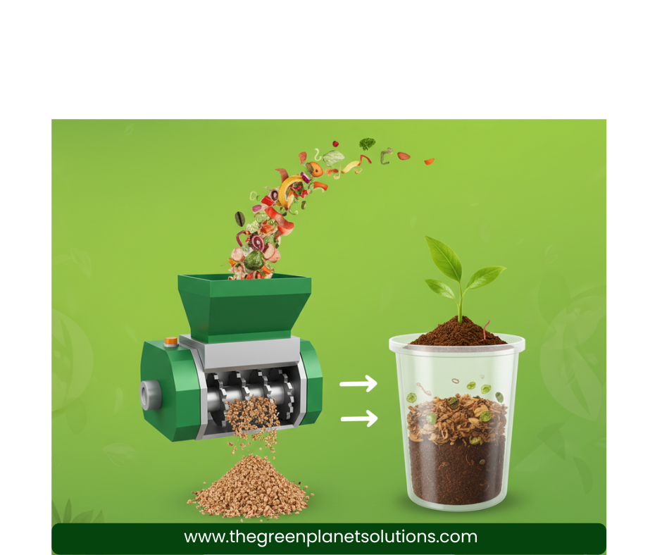 How waste wet shredder is the first step to faster composting