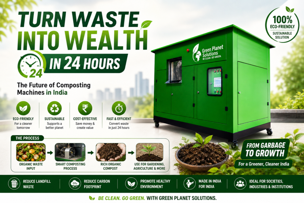 Turn Waste into Wealth in 24 Hours: The Future of Composting Machines
